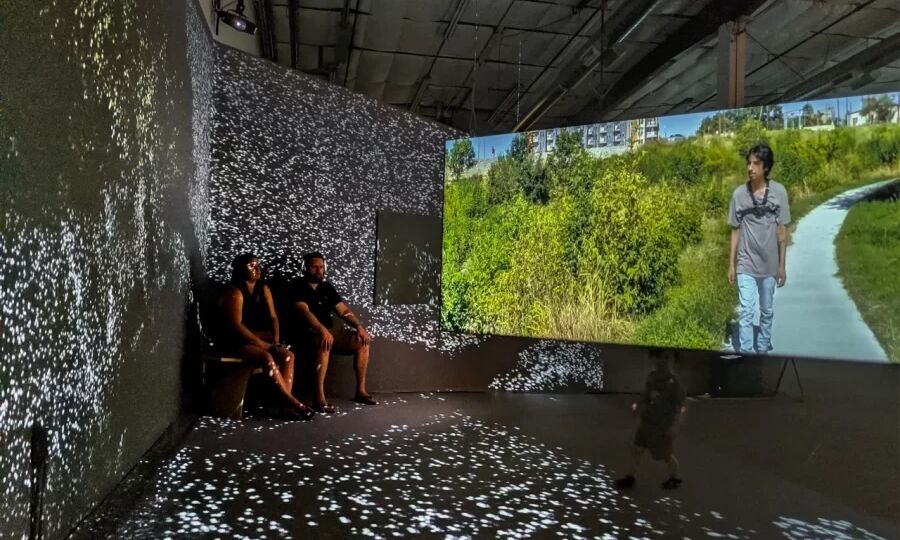 Installation at Bates College +