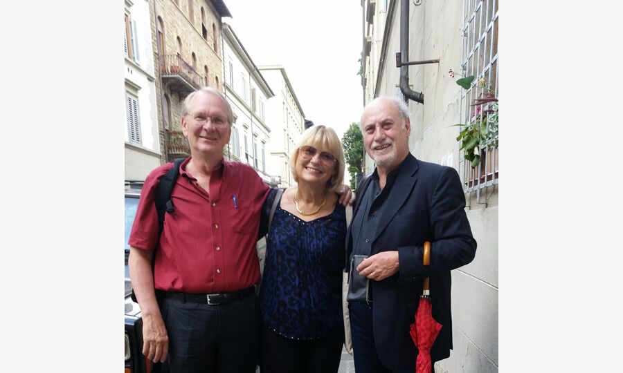 Timothy Houghton Reading in Florence