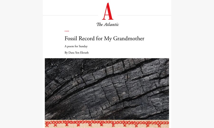 Poem Published by The Atlantic